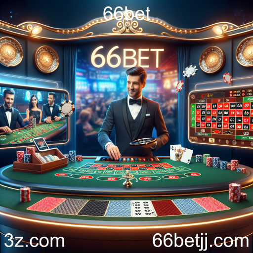 A Emoção do Cassino Ao Vivo no 66bet